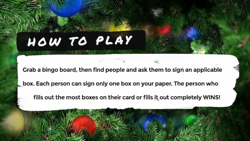 Find Someone Who: Christmas Edition